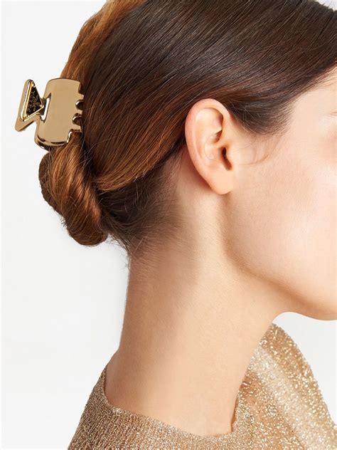 prada hair clips|prada hair claw.